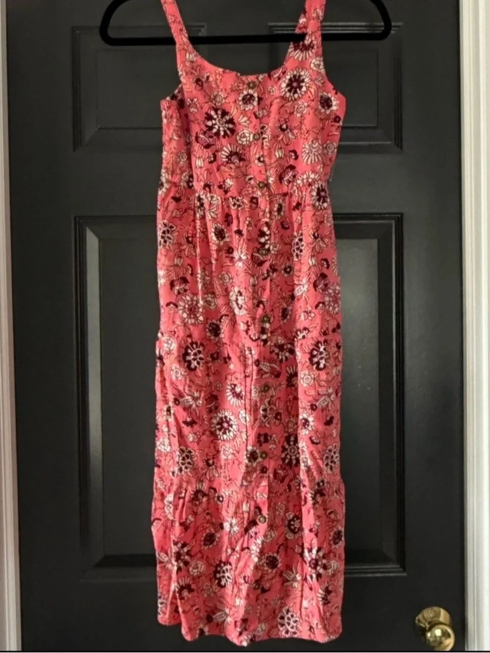 NWT Old Navy Pink Floral Tiered Dress